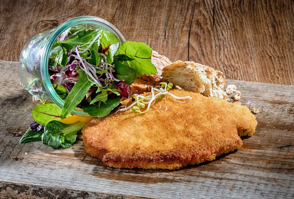 Deutsches Lachsschnitzel